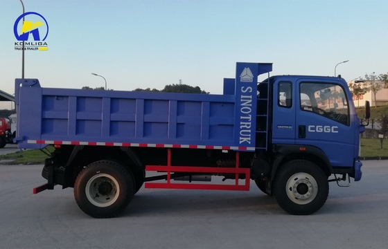Подержанный Sinotruk HOWO 4X2 Mini Dumper Tipper Truck с грузоподъемностью 5 тонн