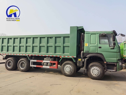 8X4 12 колесный 60-тонный Sinotruck Tipper Dumper 371HP HOWO Dump Truck для строительства