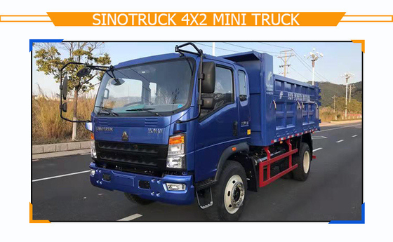 Sinotruk HOWO Homan 4X2 4X4 Дэмп-транспорт с передней оси 2,4 тонны и задней оси 4,2 тонны