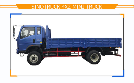 Sinotruk HOWO Homan 4X2 4X4 Дэмп-транспорт с передней оси 2,4 тонны и задней оси 4,2 тонны