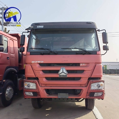 Использованный мусоровоз для подержанного Sinotruk HOWO 35тонна 6X4 двигатель грузовика с наклоном
