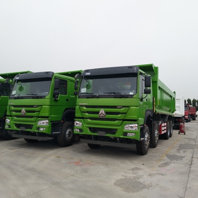 Sinotruk 8X4 12 колес 50 тонн HOWO Tipper Использованный мусоровоз с возможностью настройки