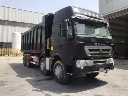 Подержанный Sinotruk 8X4 12 колес 50 тонн HOWO свертывающий грузовик с передним гидравлическим подъемом