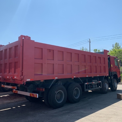 Подержанный Sinotruk 8X4 12 колес HOWO Tipper Подержанный мусоровоз с одним спальником и кондиционером
