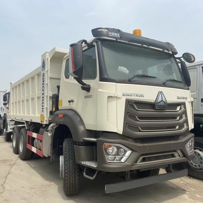 6X4 10 колес Sinotruk HOWO Подержанный грузовик с откидкой с кабиной Hw76 и конкурентным