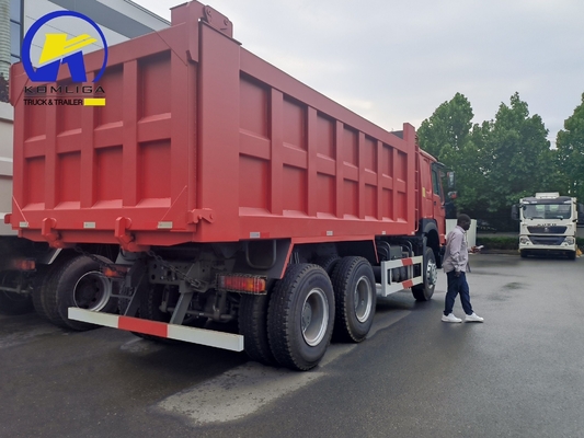 Передний стиль подъема Используемый Sinotruk HOWO 6X4 10 колес Дампер Tipper Tipping Dump Truck