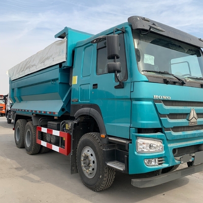 Сертифицированный GCC использованный грузовик Sino HOWO 6X4 Дамп-грузовик с брезентом и шинами 1200r20