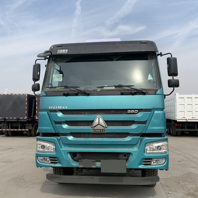 Сертифицированный GCC использованный грузовик Sino HOWO 6X4 Дамп-грузовик с брезентом и шинами 1200r20
