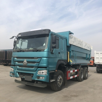 Сертифицированный GCC использованный грузовик Sino HOWO 6X4 Дамп-грузовик с брезентом и шинами 1200r20