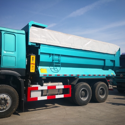 Сертифицированный GCC использованный грузовик Sino HOWO 6X4 Дамп-грузовик с брезентом и шинами 1200r20
