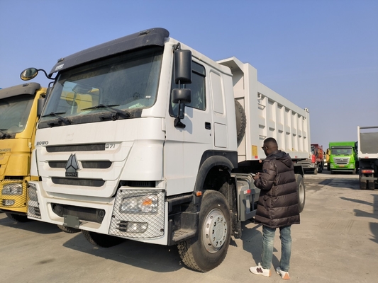 Использованный Sinotruk HOWO 6X4 371HP 10 колесный буксирный грузовик для вместимости двигателя