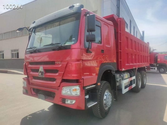 Sinotruk HOWO 6X4 Подержанный мусоровоз 10 колесный грузовик с наклоном мощностью 25-30 тонн