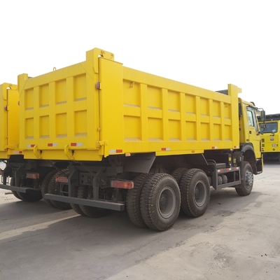 Сертификация шины GCC Подержанный Sinotruk HOWO 10 колес 6*4 Tipper Использованный мусоровоз