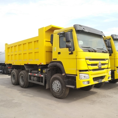 Сертификация шины GCC Подержанный Sinotruk HOWO 10 колес 6*4 Tipper Использованный мусоровоз