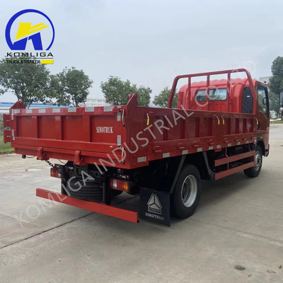 Dongfeng Sinotruk HOWO 5 тонн 4х2 мини легкий грузовик 5995х2350х2620 мм