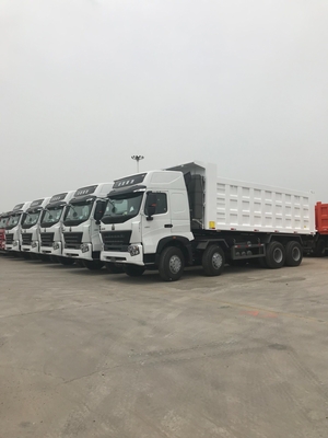 Настройка 12 колес тяжелой грузоподъемности использованный Sinotruk Dump Truck 8X4 с сертификацией DOT