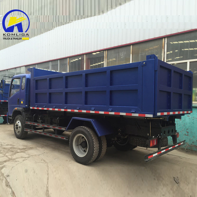 ISO сертифицированный 4X2 6cbm Foton / Dongfeng / Sinotruk HOWO Дамп-грузовик Грузовик Коробка грузовик