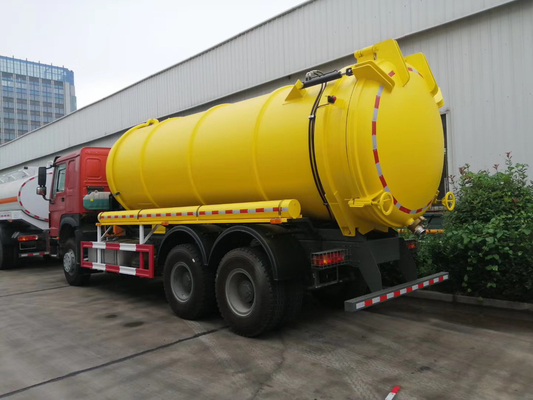 Sinotruck HOWO 6X4 4X2 8m3 10m3 12m3 15m3 Вакуумный использованный сорняк канализации с кондиционером