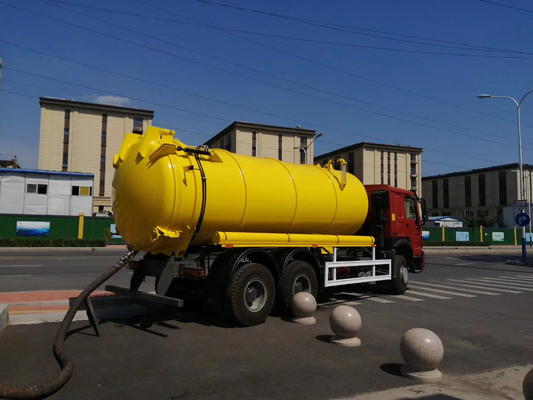 Sinotruck HOWO 6X4 4X2 8m3 10m3 12m3 15m3 Вакуумный использованный сорняк канализации с кондиционером