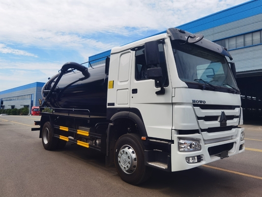 Sinotruk HOWO 4X2 4m3 5m3 6m3 8m3 Вакуумный отсос отходов для и 420 л.с.