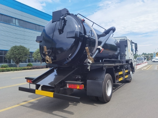 Sinotruk HOWO 4X2 4m3 5m3 6m3 8m3 Вакуумный отсос отходов для и 420 л.с.