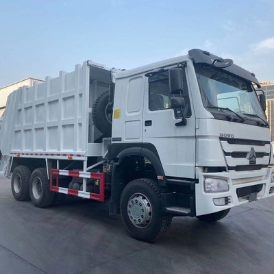 Запрос на заказ Sinotruk HOWO 6X4 Тяжелый грузовик 336HP 371HP мусороусадочный компрессор