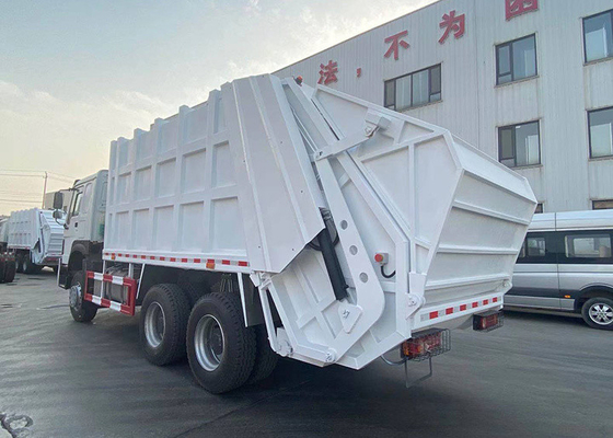 Кабина HW76 тип 6X4 10 колесный мусоровоз с мощностью полезной нагрузки 40 т и гидравлической системой