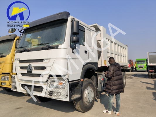 6X4 Tipper HOWO 10 колес 371 HP Дамп-Трак Китайский Sinotruk Дизель с большой емкостью