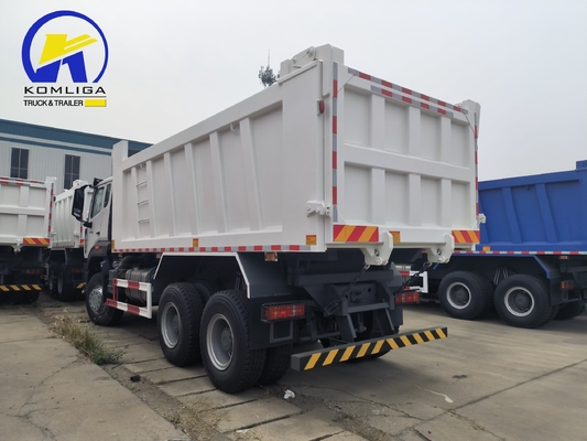 HOWO 10 колес 371 HP 6X4 Tipper Sinotruk Использованный мусоровоз с радиальными шинами 1200r20