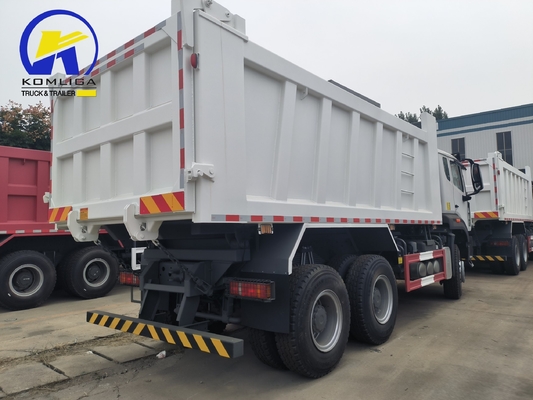 HOWO 10 колес 371 HP 6X4 Tipper Sinotruk Использованный мусоровоз с радиальными шинами 1200r20