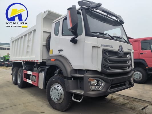 HOWO 10 колес 371 HP 6X4 Tipper Sinotruk Использованный мусоровоз с радиальными шинами 1200r20