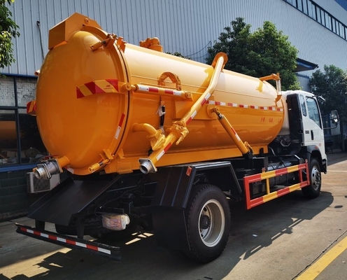 Sinotruk HOWO 4X2 5m3 10m3 Использованные септик с стандартом выбросов Евро 2