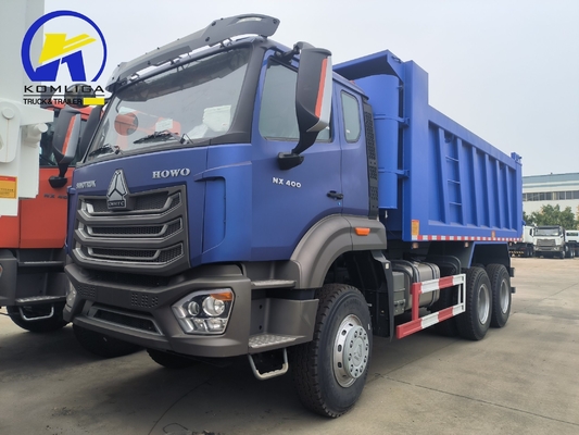 HOWO 10 колес 371 HP 6X4 Tipper Sinotruk Использованный мусоровоз с радиальными шинами 1200r20