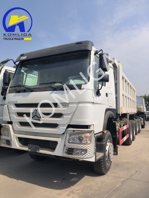 371 HP 6X4 Tipper Sinotruk HOWO Использованный мусоровоз с сиденьями ≤5 и трансмиссией Hw19710