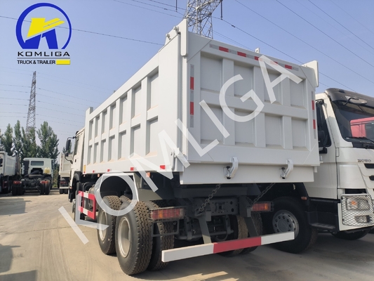 371 HP 6X4 Tipper Sinotruk HOWO Использованный мусоровоз с сиденьями ≤5 и трансмиссией Hw19710