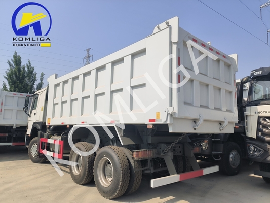 371 HP 6X4 Tipper Sinotruk HOWO Использованный мусоровоз с сиденьями ≤5 и трансмиссией Hw19710