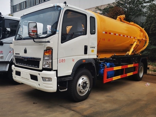 30Т полезная нагрузка Sinotruk HOWO 4X2 Подержанные канализационные грузовики с технической поддержкой запасных частей