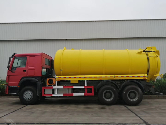 Продайте подержанные септические танковые грузовики 6X4 336 л.с. с дизельным топливом и стандартом выбросов Евро 2