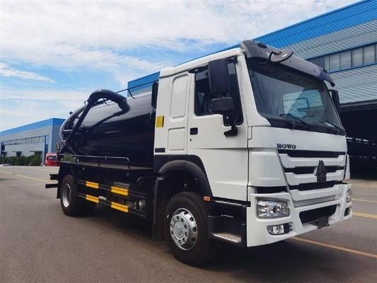 Продайте подержанные септические танковые грузовики 6X4 336 л.с. с дизельным топливом и стандартом выбросов Евро 2