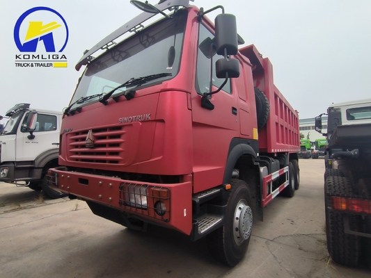 25-30 т Вторичный Sinotruck HOWO 371HP 6X4 Подержанный мусоровоз