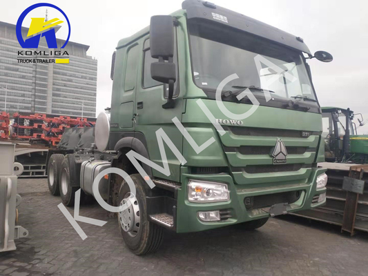 Подержанный Sinotruck HOWO 380HP 6X4 Дэмп-Трактор Демп-Трактор с грузоподъемностью 21-30 т