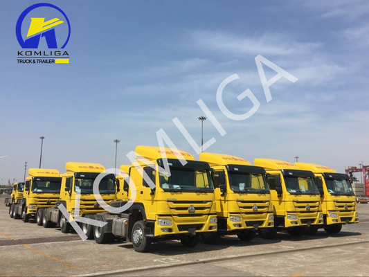 Подержанный Sinotruck HOWO 380HP 6X4 Дэмп-Трактор Демп-Трактор с грузоподъемностью 21-30 т