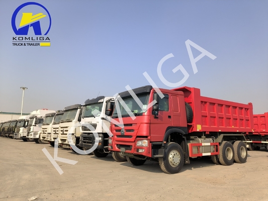Тип ручной трансмиссии Sinotruk Используется HOWO 10 колес Tipper 6X4 Добывающий грузовик