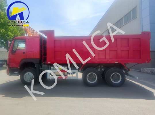 Sinotruk использовал HOWO Tipper Dumper 6X4 Mining Dump Truck для перевозки тяжелых грузов