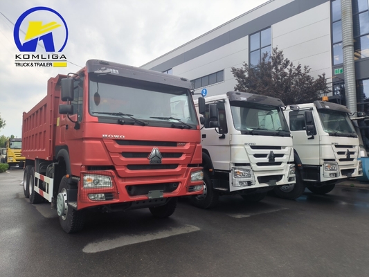 375 HP Sinotruk HOWO 6X4 Горный накидчик Подержанный мусоровоз с 10 местами на горячем рынке