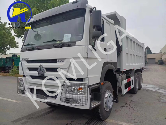 Использованный Sinotruck HOWO 6X4 371HP Свертоход с передней осью 9тонной грузоподъемностью