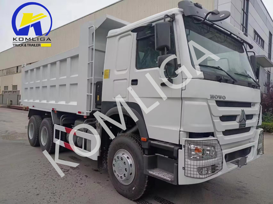 Использованный Sinotruck HOWO 6X4 371HP Свертоход с передней осью 9тонной грузоподъемностью