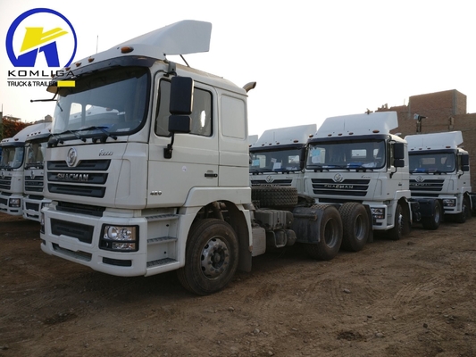 Трансмиссия Hw19710 Использованный тракторный грузовик Shacman F3000 10 колес 6X4 голова полуприцепа