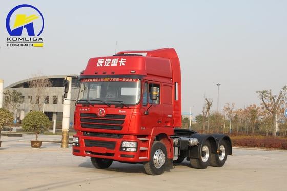 Желтый Shacman F3000 6X4 10 колесный полуприцеп Главный двигатель Подержанный трактор