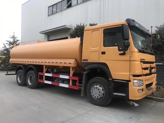 SINOTRUK HOWO 6X4 Подержанный топливный бак грузовик 20m3 25m3 375HP 371HP Wd615.69 Моторная емкость&gt; 8L